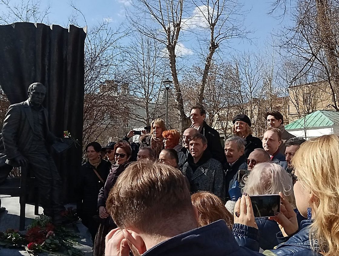 В Москве открыли памятник народному артисту СССР Михаилу Ульянову