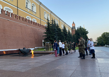 Акции "Линия памяти" и "Вахта памяти. Вечный огонь" 