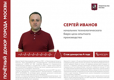 Выставка "Почетные доноры Москвы"
