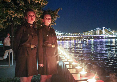 Акции "Линия памяти" и "Вахта памяти. Вечный огонь" 