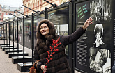 На Арбате прошло открытие фотовыставки «След кометы»
