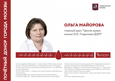 Выставка "Почетные доноры Москвы"
