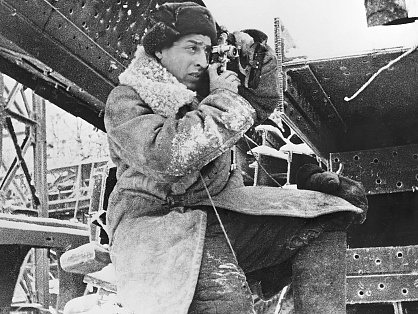 Голоса войны: фотовыставка, посвященная военным корреспондентам Великой Отечественной войны 